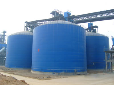 加茂镇水泥钢板库改造