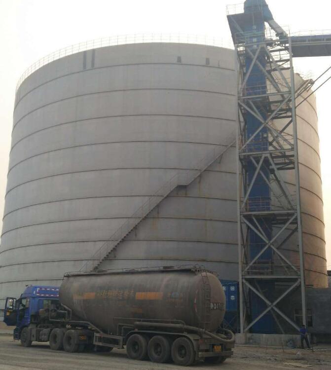 加茂镇5万吨钢板库