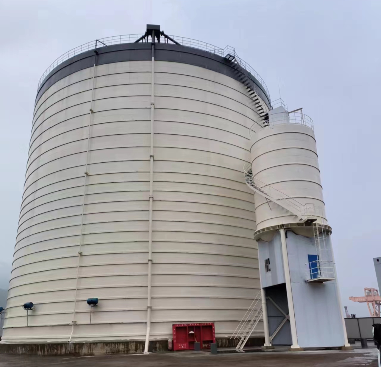 加茂镇10万吨水泥钢板库