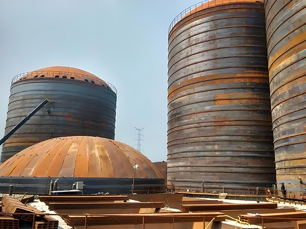 加茂镇焦粉钢板仓